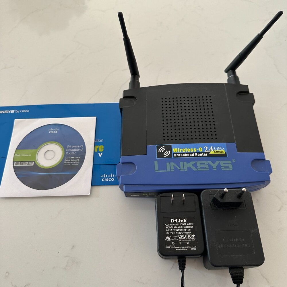 Linksys Wireless-G Broadband Router WRT54GL - Picture 3 of 11
